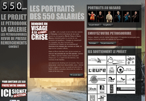Ecran de les550.com